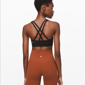 Green Lululemon Energy Sports Bra